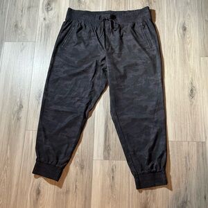 Danskin Black Camouflage Jogger Pants